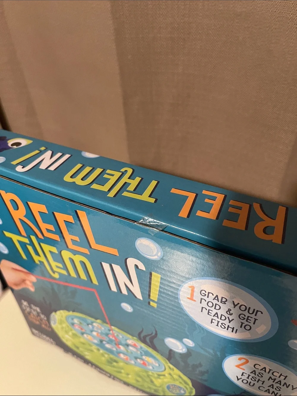 Reel Them In! Magnetic Fishing Game - Blue